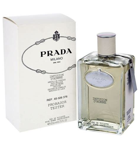 prada infusion d homme 200ml tester|prada infusion line reviews.